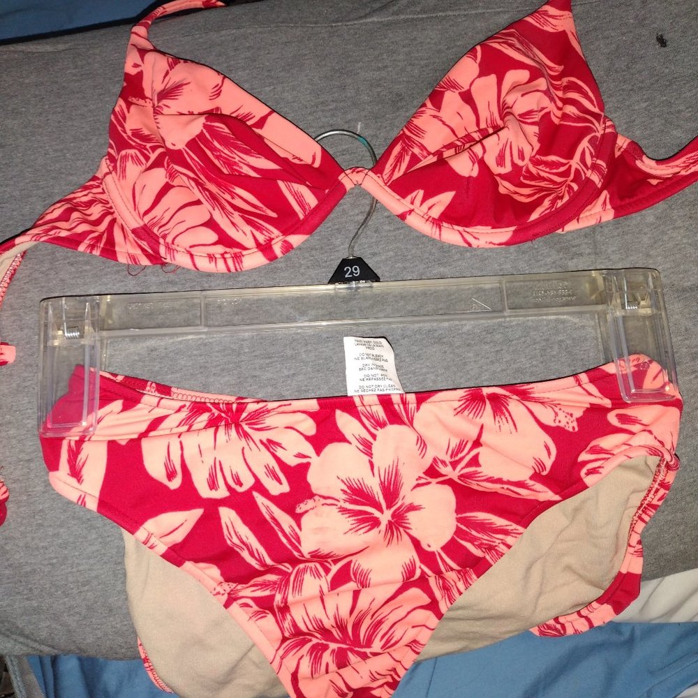 Two piece bathing suit
